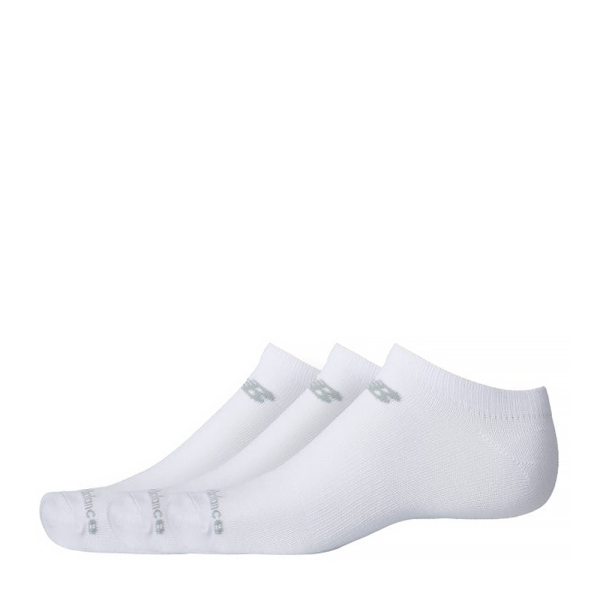 New Balance Calcetines Blanc - LOT DE 3 CHAUSSETTES BASIQUES PERFORMANCE INVISIBLES - S - Ref 13$